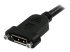 StarTech.com 3 ft / 91 cm 20 pin DP DisplayPort Extension Panel Mount Cable - Close up