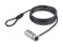 StarTech.com Nano Slot Compatible 6.6ft (2m) Cable Lock, Laptop Security - Right-angle