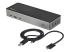 StarTech.com USB-C & USB-A Dock, Hybrid Universal Triple Monitor Laptop Docking Station w/ DisplayPort & HDMI 4K 60Hz, 85W Power Delivery, 6x USB Hub, Ethernet, Audio, USB 3.1 Gen 2 10Gbps - Right-angle