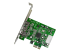 StarTech.com 3 Port 2b 1a 1394 PCI Express FireWire Card Adapter - Right-angle
