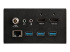 StarTech.com Laptop Docking Module for Conference Table Connectivity Box - Back