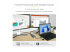 StarTech.com USB to Dual HDMI Adapter, USB A/C to 2x HDMI Monitors (1x 4K 30Hz, 1x 1080p), Integrated USB-A to C Dongle, 4in/11cm Cable, Windows & macOS - Back