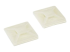 StarTech.com 100 Pack Cable Tie Mounts with Adhesive Tape for 0.18 in. (4.6 mm) Wide Ties, Nylon/Plastic Zip Tie Mounts, Electrical/Network Cable Wrap Mounts / 94V-2 Fire & UL Rated TAA - Left-angle