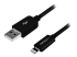 StarTech.com 3m (10ft) Long Black Apple® 8-pin Lightning Connector to USB Cable for iPhone / iPod / iPad - Right-angle
