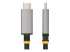 StarTech.com 10ft (3m) USB-C to HDMI Adapter Cable, 8K 60Hz, 4K 144Hz, HDR10, USB Type-C to HDMI 2.1 Video Converter Cable, USB-C DP Alt Mode/USB4/Thunderbolt 3/4 Compatible - Multi-angle
