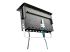 StarTech.com Conference Room Docking Station with Power/Charging; Table Connectivity AV Box, Universal USB-C Laptop Dock, 60W PD, 4K HDMI, USB Hub, Audio, 1x AC Outlet, 2xUSB Charge Ports - Back