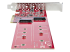 StarTech.com Dual M.2 PCIe SSD Adapter Card, x8 / x16 Dual NVMe or AHCI M.2 SSD to PCI Express 4.0, Up to 7.8GBps/Drive, For 2242/2260/2280/22110mm PCIe M-Key M2 SSDs, Bifurcation Required - Right side