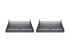 StarTech.com 2-Pack 1U Server Rack Shelf, Vented, 44lb Capacity, 16" Deep (CABSHELF116V2PK) - Back