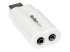 StarTech.com USB to Stereo Audio Adapter Converter - Right-angle