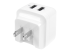 StarTech.com Dual Port USB Wall Charger 17W/3.4A - Back