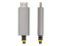 StarTech.com 10ft (3m) USB-C to HDMI Adapter Cable, 8K 60Hz, 4K 144Hz, HDR10, USB Type-C to HDMI 2.1 Video Converter Cable, USB-C DP Alt Mode/USB4/Thunderbolt 3/4 Compatible - Multi-angle