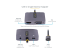 StarTech.com USB C Video Adapter, USB C to HDMI VGA Multiport Adapter w/ 3.5mm Audio Output, 4K 60Hz, HDR, 100W PD 3.0, USB C Monitor Adapter for Laptop, Thunderbolt 3/4 Compatible - Multi-angle