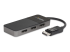 StarTech.com 3-Port Multi Monitor Adapter, DisplayPort 1.4 to 3x 4K DP Video Splitter, Triple or Dual 4K, Laptop/Desktop DisplayPort MST Hub for Multiple Monitors, Windows Display Adapter - Right-angle