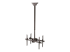 StarTech.com Dual TV Ceiling Mount, Back-to-Back Heavy Duty Hanging Dual Screen Mount with Adjustable Telescopic 3.5' to 5' Pole, Tilt/Swivel/Rotate, VESA Bracket for 32”-75" Displays - Right-angle