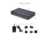 StarTech.com 4-Port KM Switch with Mouse Roaming, USB Switch for Keyboard/Mouse, 3.5mm and USB Audio, Peripheral Sharing for 4 Computers, USB 3.0 Switcher, TAA Compliant - Right-angle