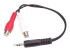 StarTech.com 6in Stereo Audio Y-Cable - Right-angle