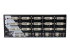 StarTech.com 4 Port Triple Monitor DVI USB KVM Switch with Audio & USB 2.0 Hub - Back
