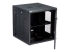 StarTech.com 12U 19" Wall Mount Network Cabinet, 20" Deep 4 Post Hinged Locking IT Computer Equipment Enclosure with Shelf, Flexible Vented Switch Depth Data Rack Cisco 3850, 2960 Series - Left-angle