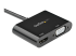StarTech.com DisplayPort to HDMI VGA Adapter, DisplayPort 1.2 HBR2 to HDMI 2.0 (4K 60Hz) or VGA 1080p Converter Dongle, DP to HDMI or VGA Monitor Adapter, Digital Video Display Adapter - Close up