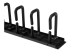 StarTech.com Vertical 0U Server Rack Cable Management w/ D-Ring Hooks - Close up