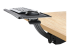StarTech.com Under Desk Keyboard Tray, Full Motion & Height Adjustable Keyboard and Mouse Tray, 10" x 26" Platform, Ergonomic Sliding Computer Keyboard Holder with Mouse Pad & Wrist Rest - Right side