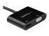 StarTech.com Mini DisplayPort to HDMI VGA Adapter, mDP 1.2 HBR2 to HDMI 2.0 (4K 60Hz) or VGA 1080p Video Converter Dongle, Mini DP to HDMI or VGA Monitor Adapter, Thunderbolt 2 Compatible - Close up