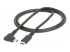 StarTech.com 3ft (1m) Rugged Right Angle USB-C Cable, USB 10 Gbps, USB C to C Data Transfer Cable, 4K 60Hz DP Alt Mode, 100W Power Delivery - Right-angle