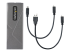 StarTech.com USB-C 10Gbps to M.2 NVMe or M.2 SATA SSD Enclosure, Tool-free M.2 PCIe/SATA NGFF SSD Enclosure, Portable Aluminum Case, USB Type-C & USB-A Host Cables, For 2230/2242/2260/2280 - Top