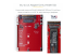 StarTech.com M.2 to U.3 Adapter, For M.2 NVMe SSDs, PCIe M.2 Drive to 2.5inch U.3 (SFF-TA-1001) Host Adapter/Converter, TAA Compliant - Front