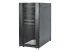 StarTech.com 25U Server Rack Cabinet, 4 Post Adjustable Depth 7" to 35" Locking Vented Mobile/Rolling Network/Data/IT Equipment Enclosure w/ Casters/Hook & Loop Dell PowerEdge, HP ProLiant - Back