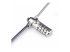 StarTech.com Nano Slot Compatible 6.6ft (2m) Cable Lock, Laptop Security - Close up