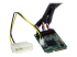 StarTech.com 3 Port 2b 1a 1394 Mini PCI Express FireWire Card Adapter - Left-angle