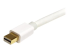 StarTech.com 1m 3ft White Mini DisplayPort 1.2 Cable M/M - Close up