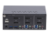 StarTech.com 2-Port Dual-Monitor DisplayPort KVM Switch, 4K 60Hz, 2x USB 5Gbps Hub Ports, 2x USB 2.0 HID Ports, Hotkey and Push-Button Switching, TAA Compliant - Back