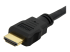 StarTech.com 3ft HDMI Female to Male Adapter, 4K High Speed Panel Mount HDMI Cable, 4K 30Hz UHD HDMI, 10.2 Gbps Bandwdith, 4K HDMI 1.4 Video, HDCP 1.4, HDMI Female to HDMI Male Cable - Close up