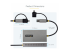 StarTech.com USB to Dual HDMI Adapter, USB A/C to 2x HDMI Monitors (1x 4K 30Hz, 1x 1080p), Integrated USB-A to C Dongle, 4in/11cm Cable, Windows & macOS - Multi-angle