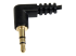 StarTech.com 3 ft Slim 3.5mm Right Angle Stereo Audio Cable - Close up