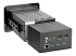 StarTech.com Conference Room Docking Station, Universal Laptop Dock, 4K HDMI, 60W Power Delivery, USB Hub, GbE, Audio, In-Table Connectivity Box For Huddle/Boardroom Collaboration Space - Back
