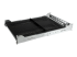 StarTech.com 2U Vented Sliding Server Rack Shelf w/ Cable Management Arm - Left-angle