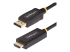 StarTech.com 9.8ft (3m) DisplayPort to HDMI Adapter Cable, 4K 60Hz with HDR, DP to HDMI 2.0b, Active Video Converter, DisplayPort Desktop to HDMI Monitor, M/M - Right-angle
