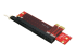 StarTech.com PCI Express X1 to X16 Low Profile Slot Extension Adapter - Back