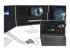 StarTech.com USB-C to Triple DisplayPort 1.4 MST Hub, 4K 60Hz, 1ft (30cm) Cable, USB Type-C Multi Monitor Adapter for Laptop, DP 1.4 Multi-Stream Transport Hub, DisplayPort Splitter - Left-angle
