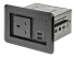 StarTech.com Conference Table Power Center with 1x CE Certified BS1363 AC Outlet & 2x USB BC 1.2, Recessed In-Table/Desk Power Strip/Charging Station for Meeting Room/Boardroom/Lab Bench - Right-angle