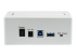 StarTech.com USB 3.0 SATA HDD Docking Station w/ Fast Charge USB Hub & UASP - Back