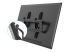 StarTech.com Flat Screen TV Wall Mount - Back