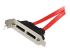 StarTech.com 2 Port Low Profile SATA to eSATA Plate Adapter (ESATAPLT2LP) - Close up