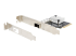 StarTech.com 10G PCIe SFP+ Card, Single SFP+ Port Network Adapter w/ Low Profile, Open SFP+ for MSA-Compliant Modules / Direct-Attach Cables (DAC), 10 Gigabit Fiber PCIe NIC Card - Left-angle