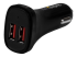 StarTech.com Dual Port USB Car Charger - Right-angle