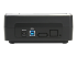 StarTech.com SuperSpeed USB 3.0 to SATA Hard Drive Docking station for 2.5/3.5 HDD - Back