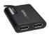 StarTech.com USB 3.0 to Dual DisplayPort Adapter 4K 60Hz, DisplayLink Certified, Video Converter with External Graphics Card - Close up
